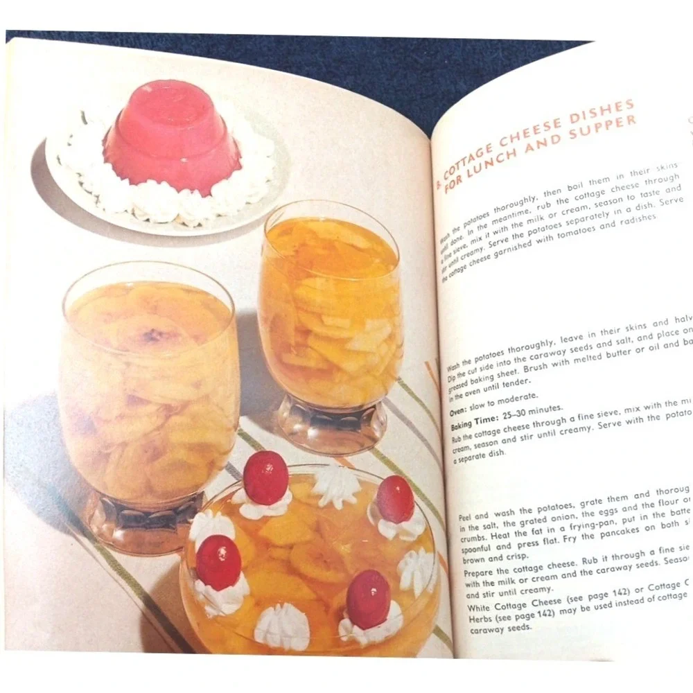 Oetker German Home Cooking Vintage Paperback Recipe Cookbook Book, 1978 Edition‎